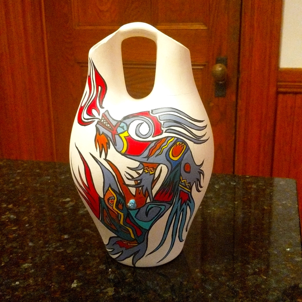 Native American Wedding Vase